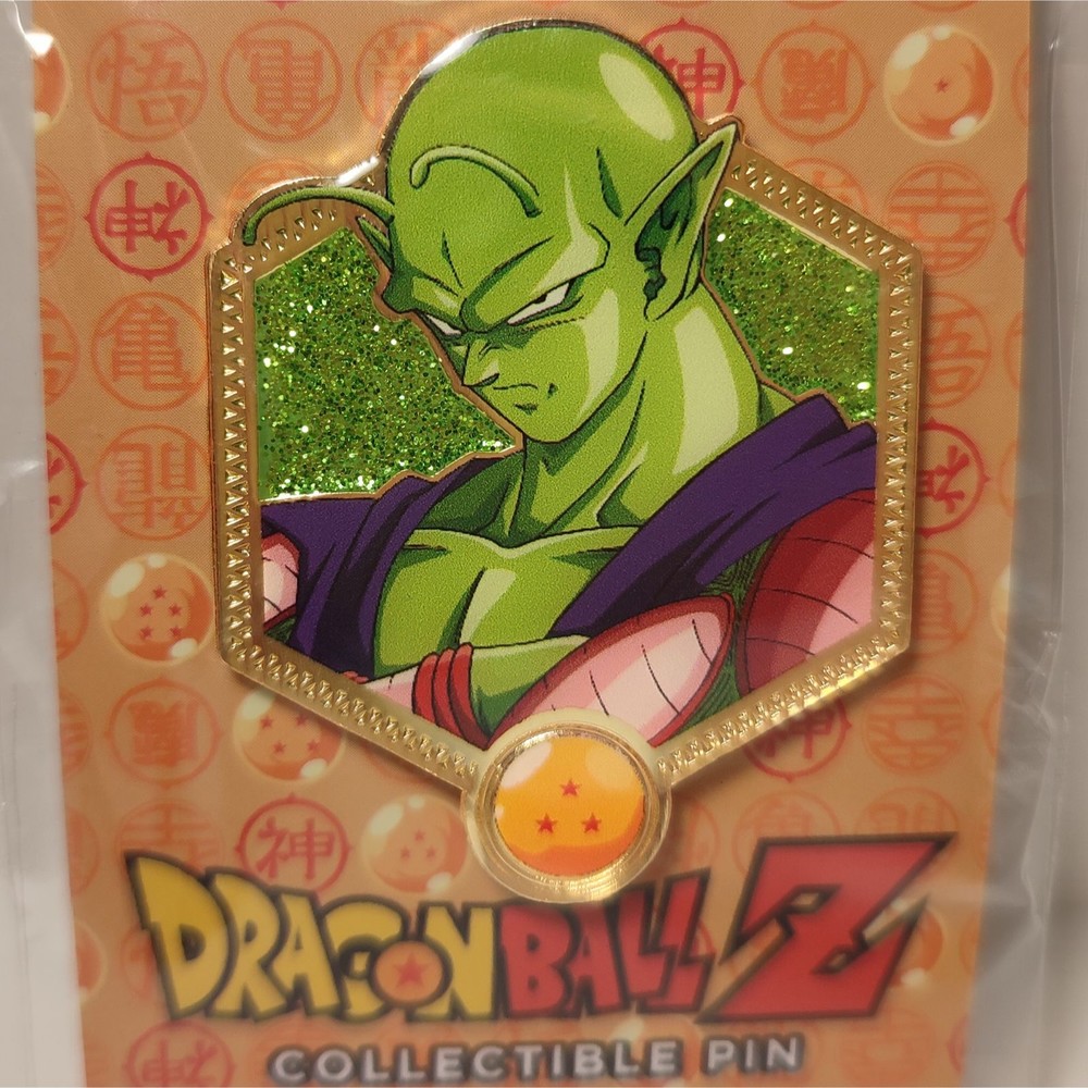 Dragon Ball Z Piccolo Golden Series Enamel Pin Official DBZ Anime Collectible